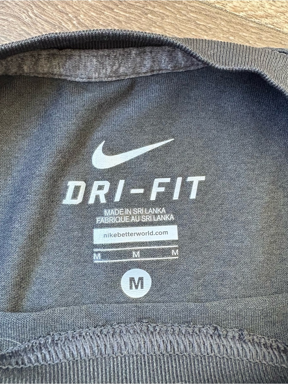 Nike Dri-FIT Short Sleeve US Soccer T-shirt Dark Grey Medium - Picture 3 of 3